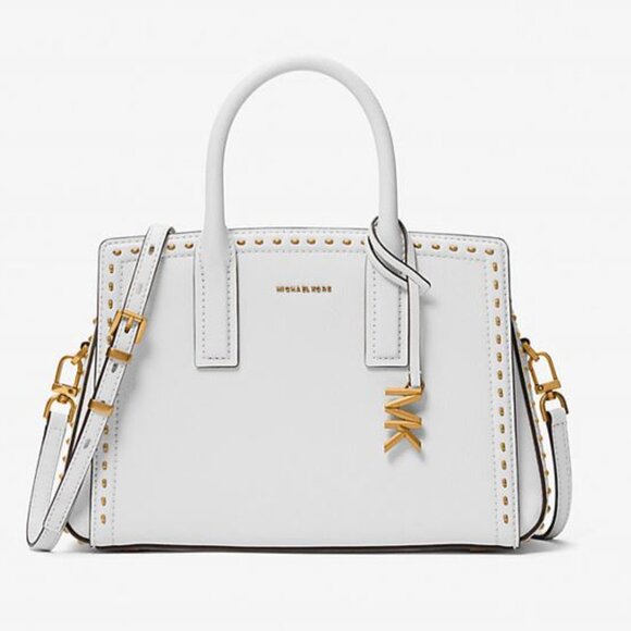 MICHAEL Michael Kors Laila Small Studded Leather Crossbody  Laila Small Studded Leather Satchel